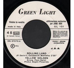 Yellow Golden ‎– Rolling Land / Let's Twist Again - (juke box)