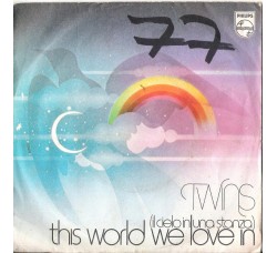 Twins (8) ‎– This World We Live In (Il Cielo In Una Stanza) - 45 RPM