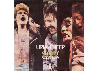 Uriah Heep ‎– Stealin' - 45 RPM