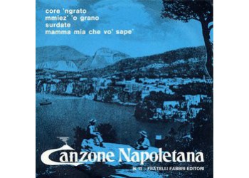  Various ‎– Canzone Napoletana - N° 11 - 45 RPM