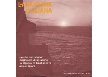 Various ‎– La Canzone Italiana - N° 38 - 45 RPM