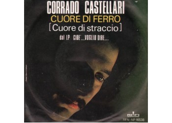 Corrado Castellari ‎– Cuore Di Ferro (Cuore Di Straccio)