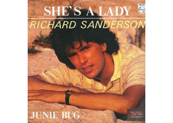 Richard Sanderson ‎– She's A Lady / Junie Bug