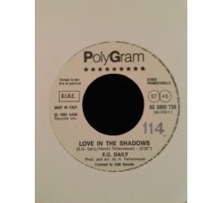 E.G. Daily / Fabio Concato ‎– Love In The Shadows / Tornando A Casa - (Single jukebox)