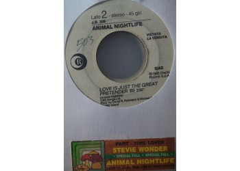 Stevie Wonder / Animal Nightlife ‎– Part Time Lover / Love Is Just The Great Pretender - (Single jukebox)