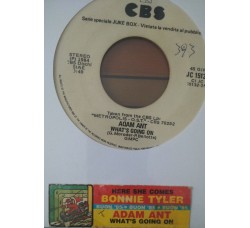 Bonnie Tyler / Adam Ant ‎– Here She Comes / What's Going On -  (Single jukebox)