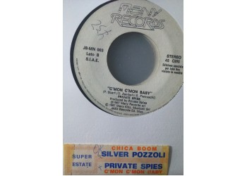 Silvio Pozzoli / Private Spies ‎– Chica Boom / C'mon C'mon Baby -  (Single jukebox)