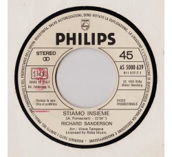 Richard Sanderson / Christian (106) ‎– Stiamo Insieme / Abbracciami Amore Mio  - 45 RPM