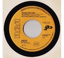 Gilda Giuliani / Schola Cantorum  ‎– Amore / La Mia Musica  - 45 RPM