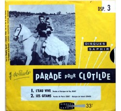 Unknown Artist ‎– Parade Pour Clotilde - (flexi-disc)  - 45 RPM
