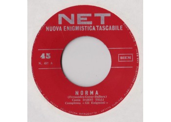 Dario Tilli / Dario Novesi ‎– Norma / La Ballata Della Tromba - 45 RPM