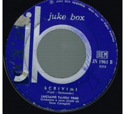Luciano Tajoli ‎– Scrivimi  - (jukebox) - 45 RPM