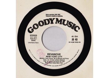 Revanche / Theo Vaness ‎– New York City / I'm Bad Bad Boy  - (jukebox) - 45 RPM