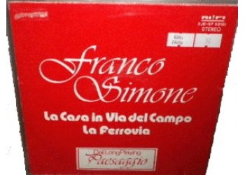 Franco Simone ‎– La Casa In Via Del Campo / La Ferrovia - 45 RPM