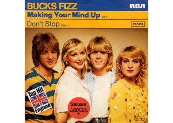 Bucks Fizz ‎– Making Your Mind Up - 45 RPM
