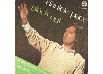 Daniele Pace ‎– Black Out  - 45 RPM