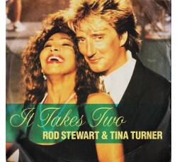 Rod Stewart & Tina Turner ‎– It Takes Two  -7", 45 RPM, Promo, Uscita: 1990