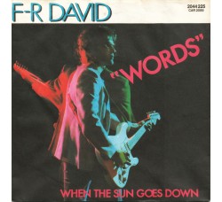 F-R David* ‎– Words - 45 RPM