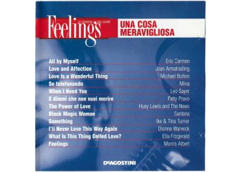 Various ‎– Una Cosa Meravigliosa - CD compilation