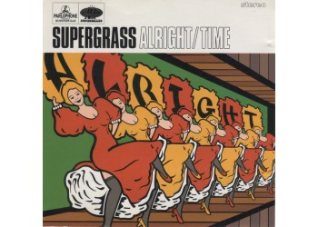 Supergrass ‎– Alright / Time - CD, Single 