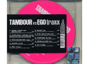 Various ‎– Ego Vs Tambour Traxx & Tambour Vs Ego Traxx - (CD)