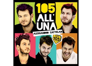 Various ‎– 105 All'una - Alessandro Cattelan - (CD)