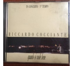Riccardo Cocciante ‎– In Concerto 1°Tempo - Formato:CD, Album - Uscita:2003