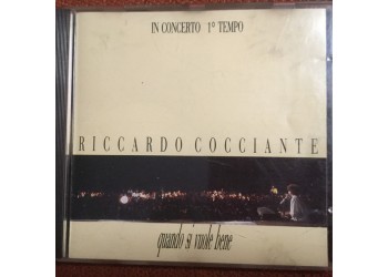 Riccardo Cocciante ‎– In Concerto 1°Tempo - Formato:CD, Album - Uscita:2003