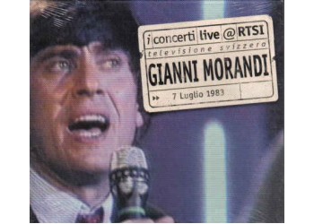 Gianni Morandi ‎– Live @ RTSI - (CD)