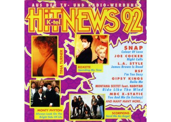 Various ‎– Hit News 92  – CD Compilation