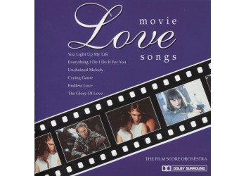  The Film Score Orchestra ‎– Movie Love Songs  – CD Compilation