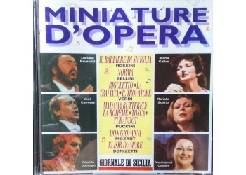 MINIATURE D’OPERA -  (CD Comp.)