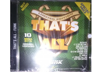 THAT’S  ALL  Funk  -  (CD Comp.)