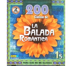 200 Clasicas de LA BALADA ROMANTICA  (CD Comp.)