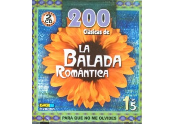200 Clasicas de LA BALADA ROMANTICA  (CD Comp.)