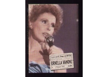Ornella Vanoni ‎– I Concerti Live @ RTSI Televisione Svizzera - 5 maggio 1982 - DVD