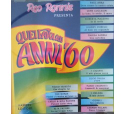 Various ‎– Quei Favolosi Anni '60 ● 1966 - 12 – CD Compilation