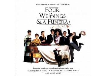 Various ‎– Four Weddings And A Funeral - CD