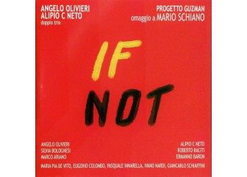 Progetto Guzman ‎– If Not - Omaggio A Mario Schiano - CD