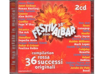  Various ‎– 38° Festivalbar 2001 Compilation Rossa – (CD Comp.)