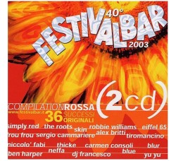 Various ‎– 40° Festivalbar 2003 - Compilation Rossa - (CD Comp.)