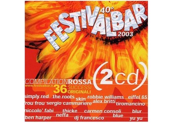 Various ‎– 40° Festivalbar 2003 - Compilation Rossa - (CD Comp.)