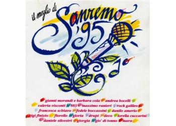 Various ‎– Il Meglio Di Sanremo '95 - (CD Comp.)
