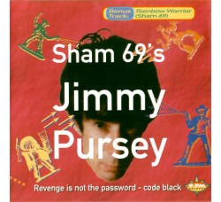 Jimmy Pursey ‎– Revenge Is Not The Password - Code Black – CD 