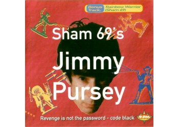 Jimmy Pursey ‎– Revenge Is Not The Password - Code Black – CD 