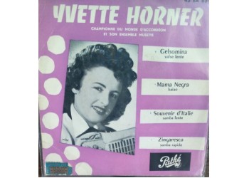 Yvette Horner – Rapsodia Svedese - 45 RPM