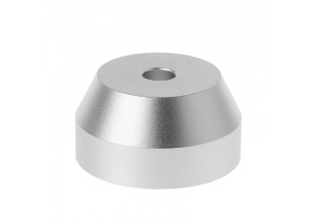MAY RECORDS - Adattatore formato conico in alluminio per giradischi  (silver)  