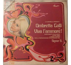 Ombretta Colli Viva L'Ammore !Giorgio Gaber– LP/Vinile  Sigillato