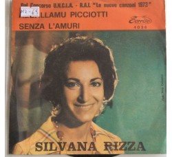 Silvana Rizza ‎– Abballamu Picciotti -  Single 45 Giri 
