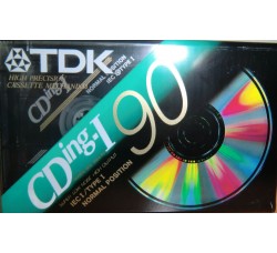 TDK -  CD ingI Musicassetta Position Normal - min 90 - Cod.F0328
